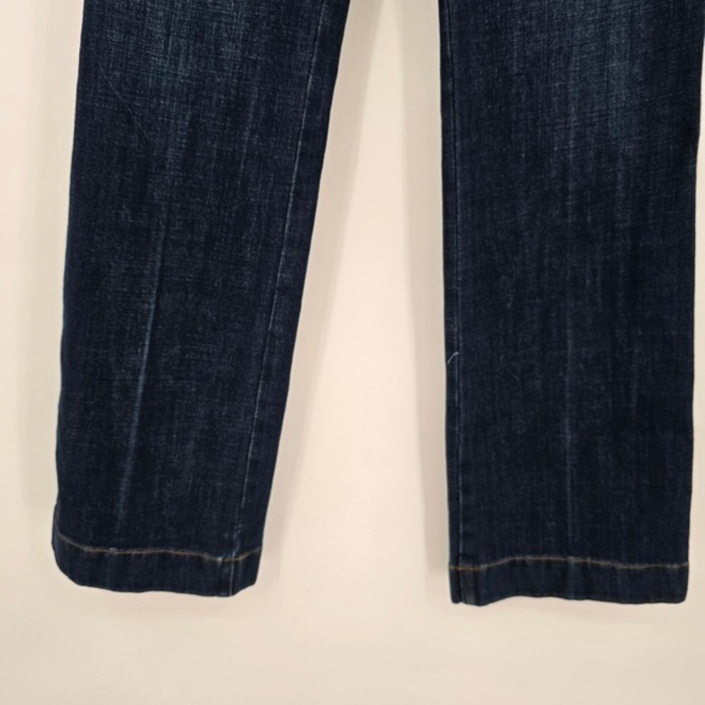 NEW Talbots Flare Jeans High Waist Dark Wash Denim Front Pockets Size‎ 2 - Picture 8 of 11